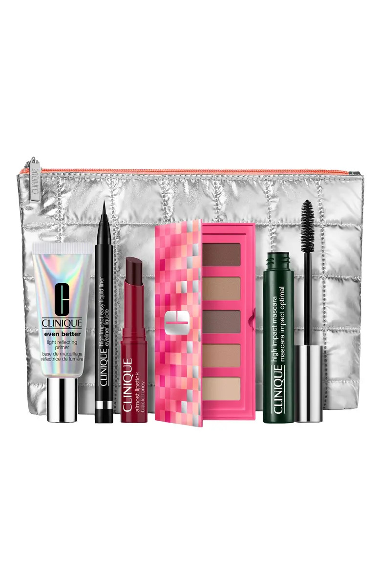 Clinique Makeup Bag Must-Haves Holiday Gift Set $142 Value | Nordstrom | Nordstrom