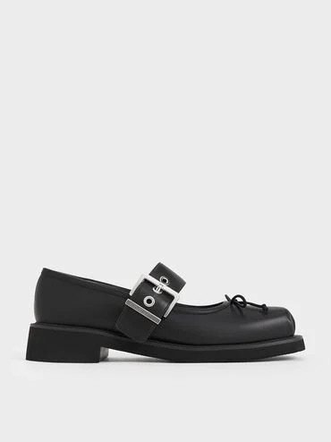 Bow Buckled Mary Janes | Charles & Keith US
