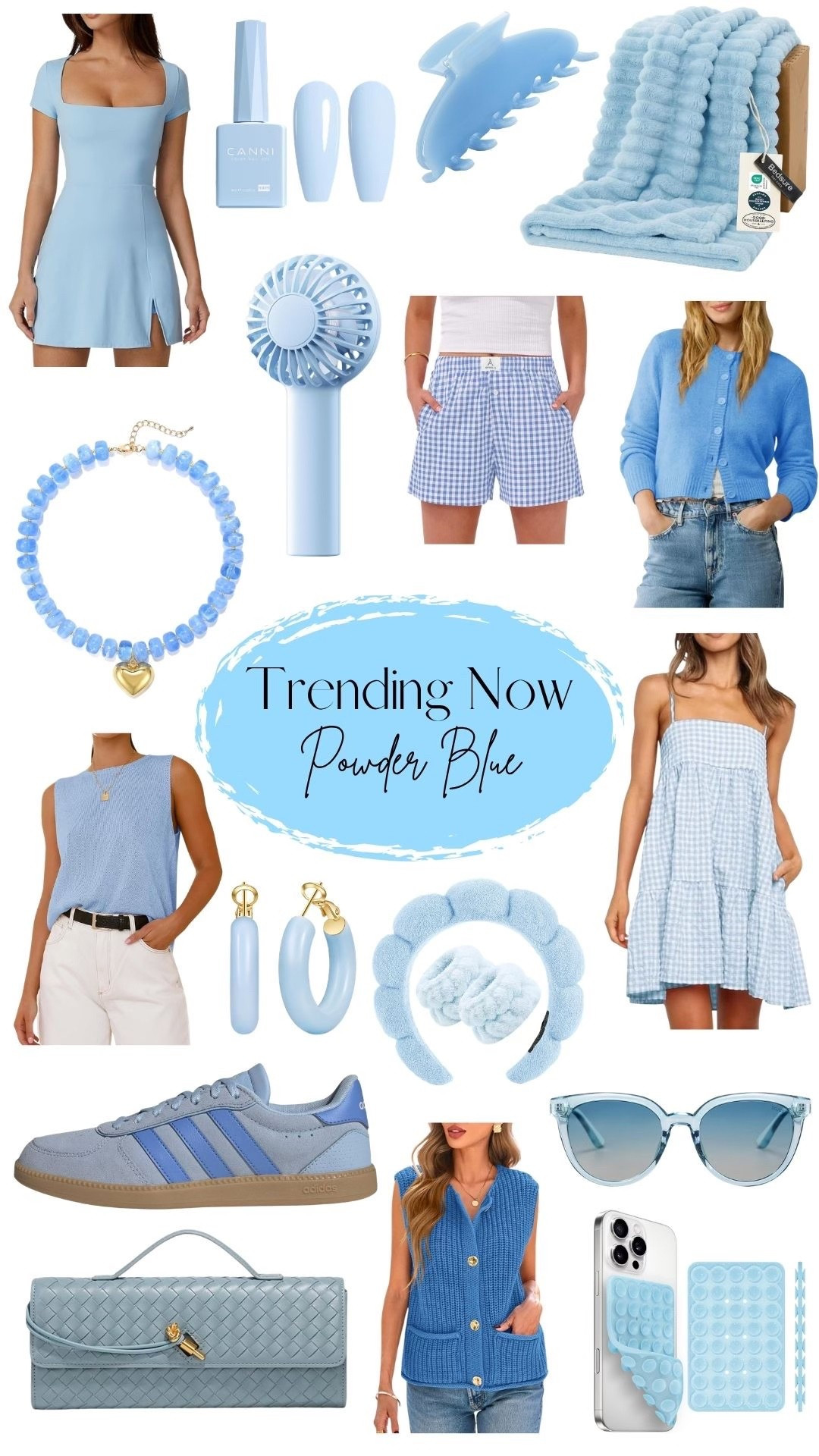 The color of the season…. Powder blue!! I’m seeing this color everywhere and I love it! 

#LTKmomlife #LTKSaleAlert #LTKdayinmylife