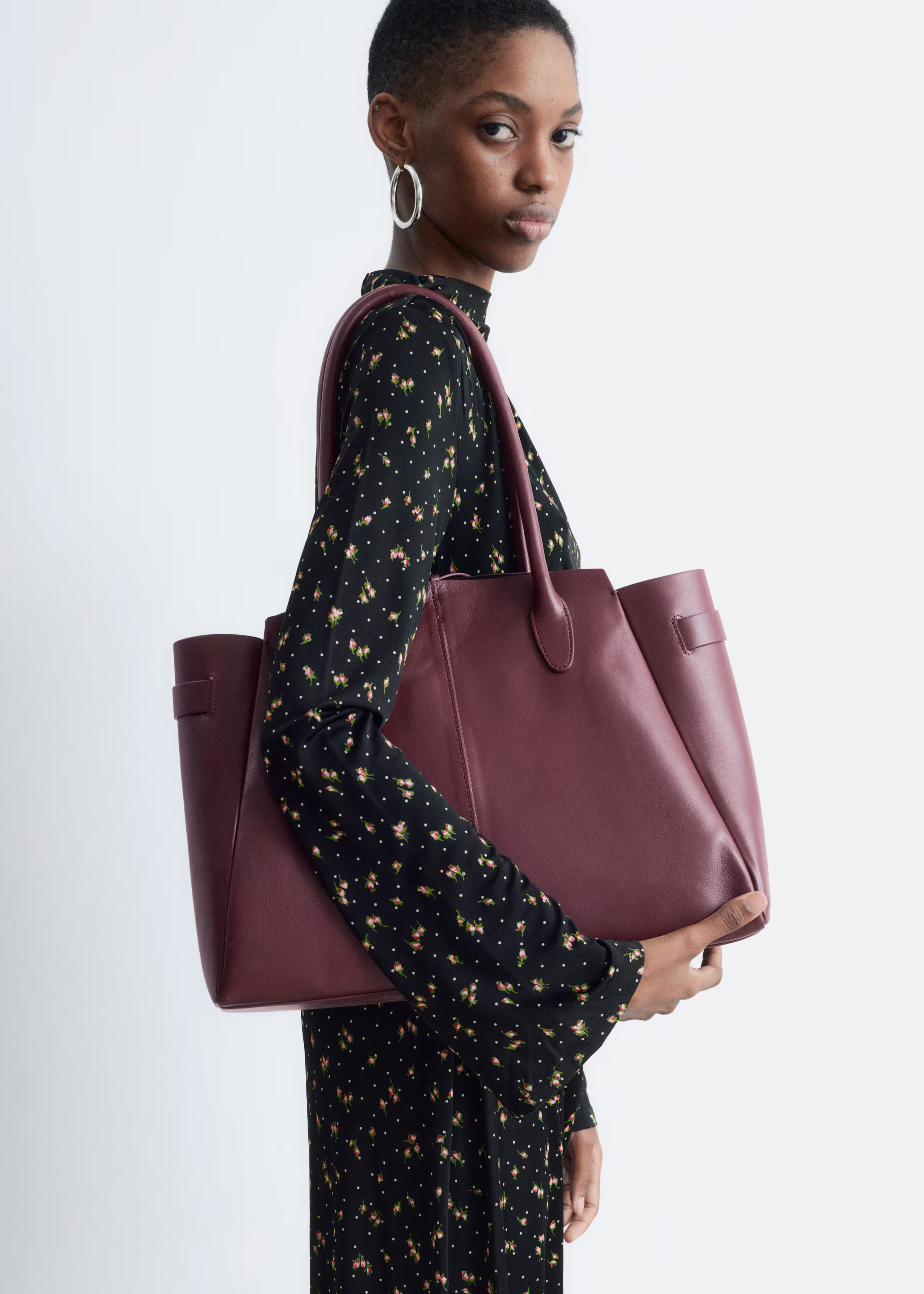 Suede Tote Bag | & Other Stories UK