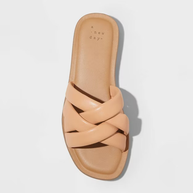 Women's Rory Padded Slide Sandals - A New Day™ | Target