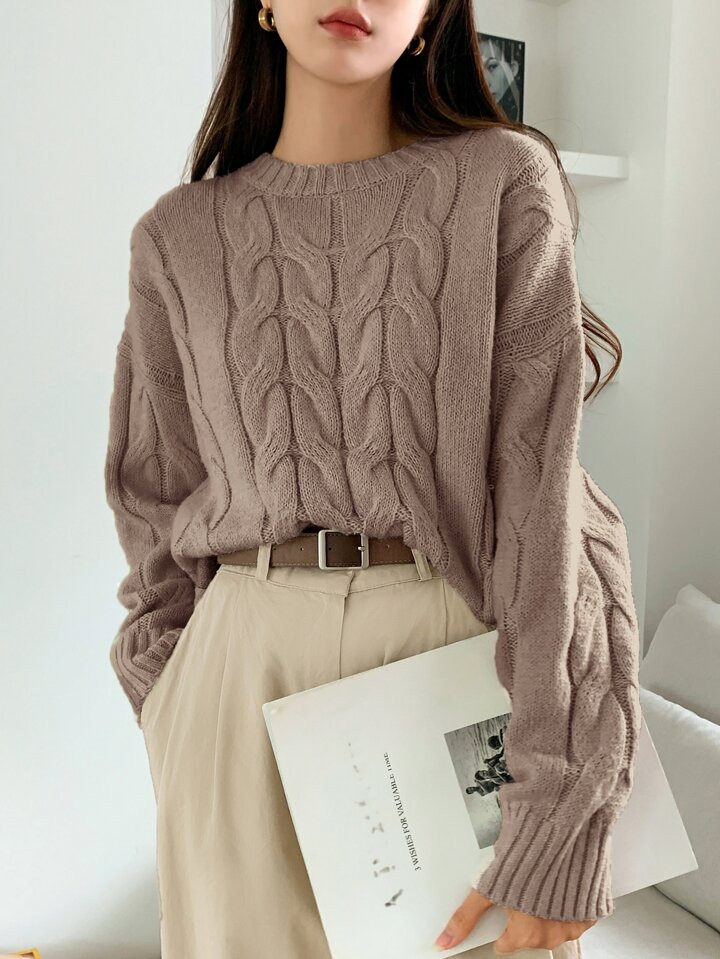 Color: Mocha Brown | SHEIN
