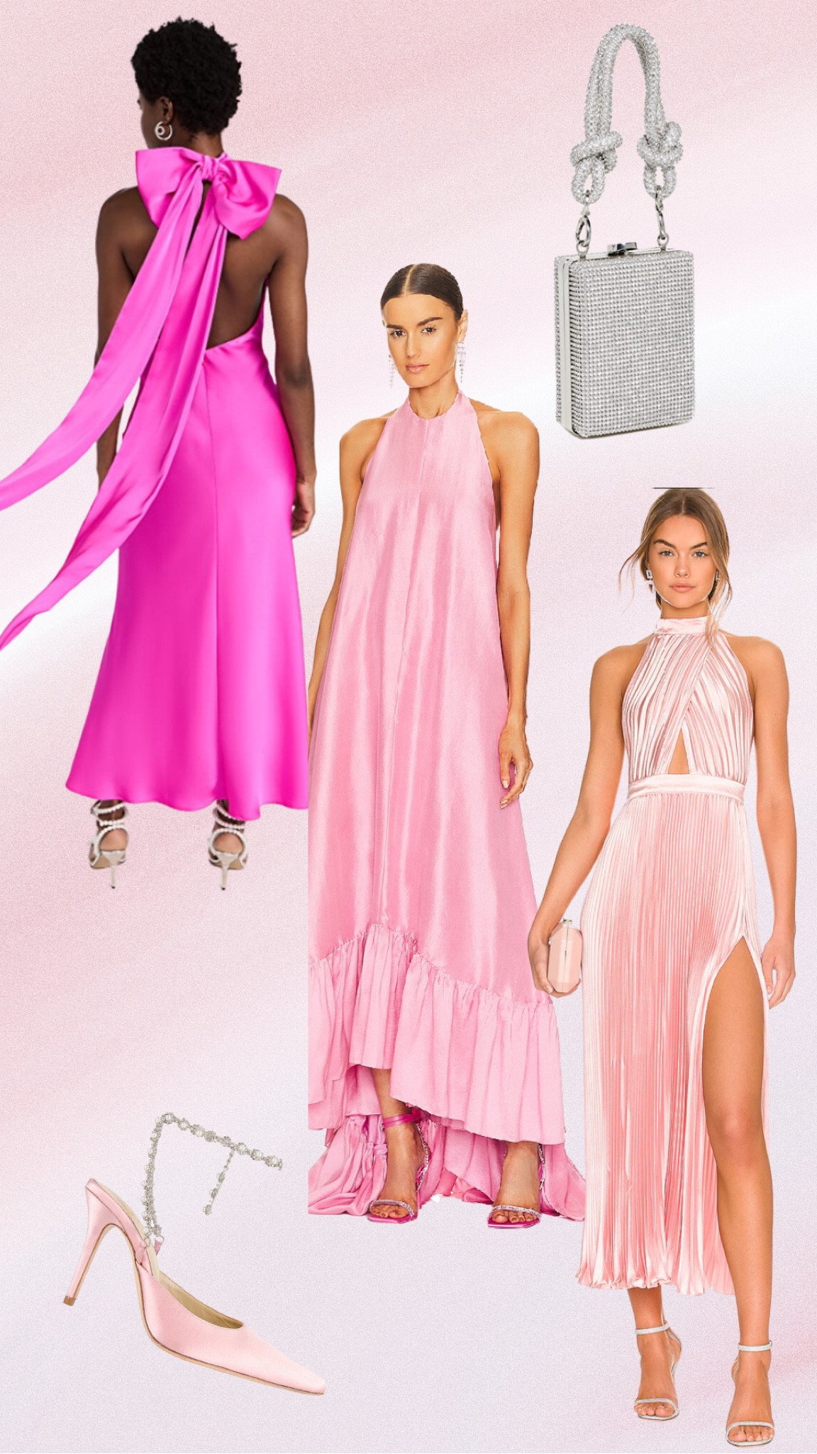 Pink dress
Wedding guest dress 
Cocktail dress 
Gown 
Spring wedding guest 
Best dressed guest 

#LTKwedding #LTKSeasonal #LTKstyletip