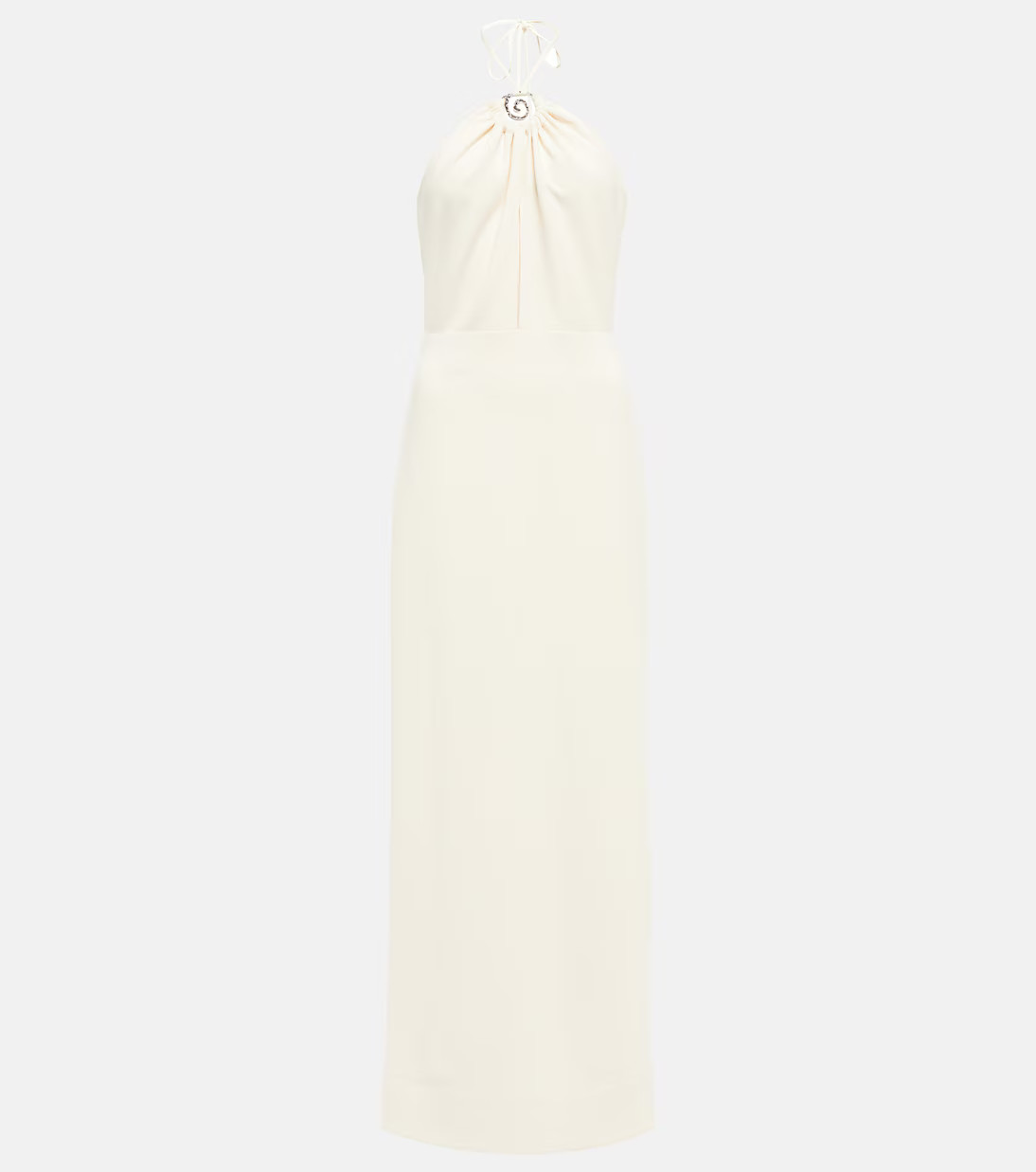 Robe longue Abigail en crêpe | Mytheresa (FR)