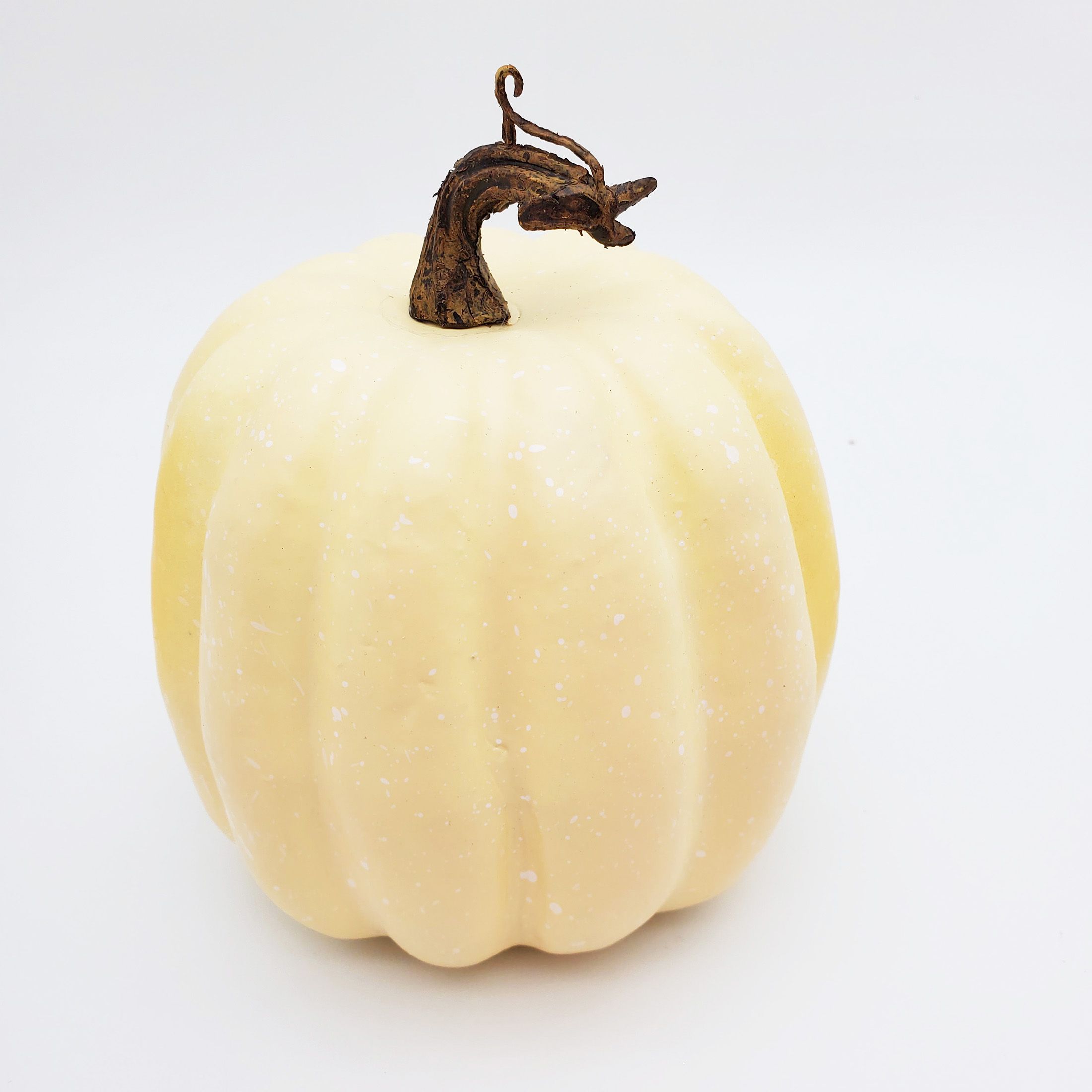 Way to Celebrate Harvest Classic Tall Cream Pumpkin 6.5" - Walmart.com | Walmart (US)