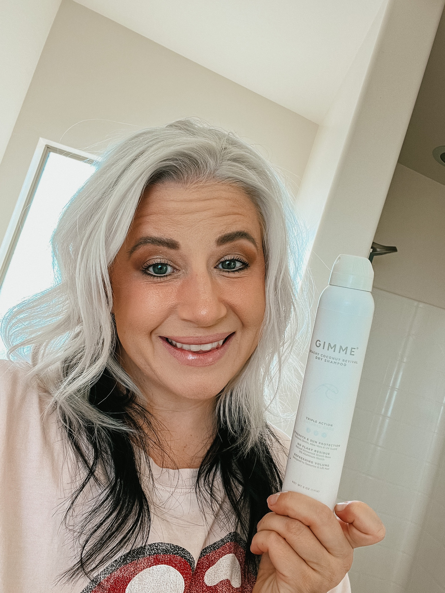 Gimme Beauty Dry Shampoo
Beachy Coconut
Use KRISTA70 
$7.50
#dryshampoo #gimmebeauty

#LTKbeauty #LTKFind #LTKsalealert