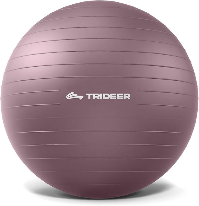 Trideer Exercise Ball Yoga Ball,Office Seating & Balance Ball Chair, Stability Ball for Pilates, ... | Amazon (US)