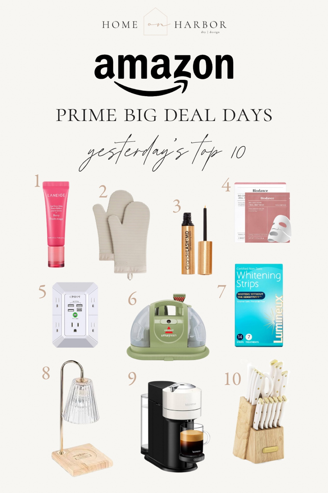 Yesterday’s top 10 Amazon Prime Big Deal Days best sellers! 

#amazonfinds #amazonbeauty #amazonhome

#LTKGiftGuide #LTKSeasonal #LTKxPrimeDay
