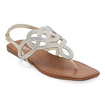 Mixit Womens Olwen Adjustable Strap Flat Sandals | JCPenney