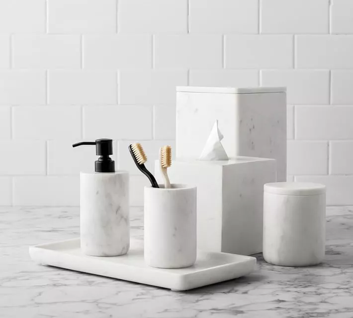 Mason Glazed Stoneware Bathroom Accessories