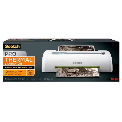 Scotch Pro Thermal Laminator - Never Jam - 9" | Target