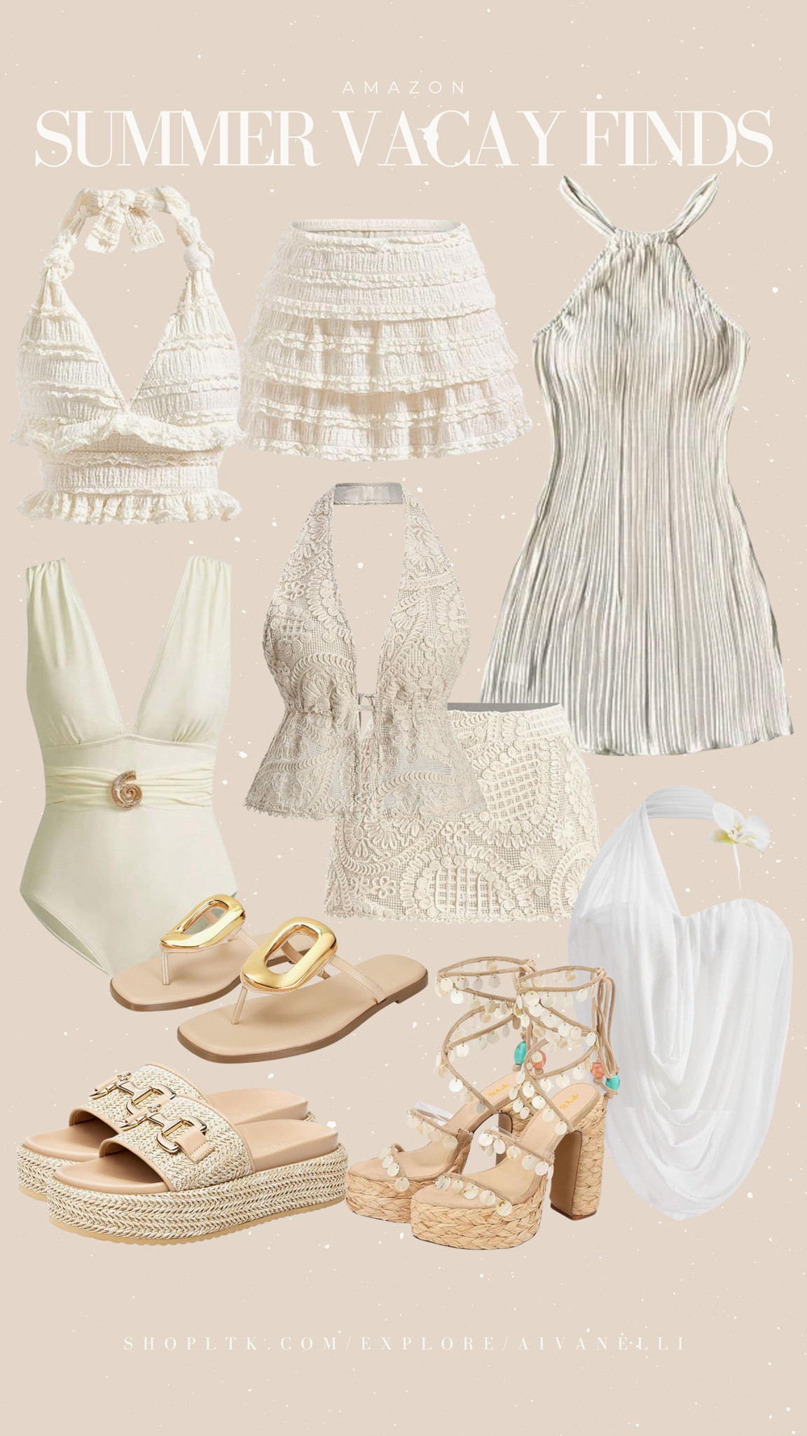 Summer vacay fashion

summer vacation outfits
beach vacation looks
tropical getaway wardrobe
resort wear outfits
lightweight summer clothing
vacation dinner outfits
poolside outfit ideas
summer travel outfits
coastal chic outfits

#LTKSaleAlert #LTKootd #LTKSeasonal