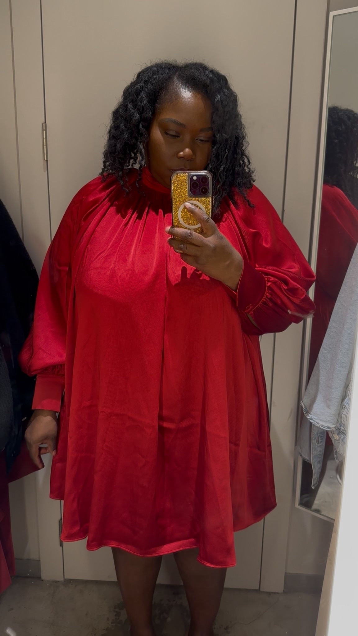 Satin swing dress from H&M

#LTKMidsize #LTKOver40 #LTKPlusSize