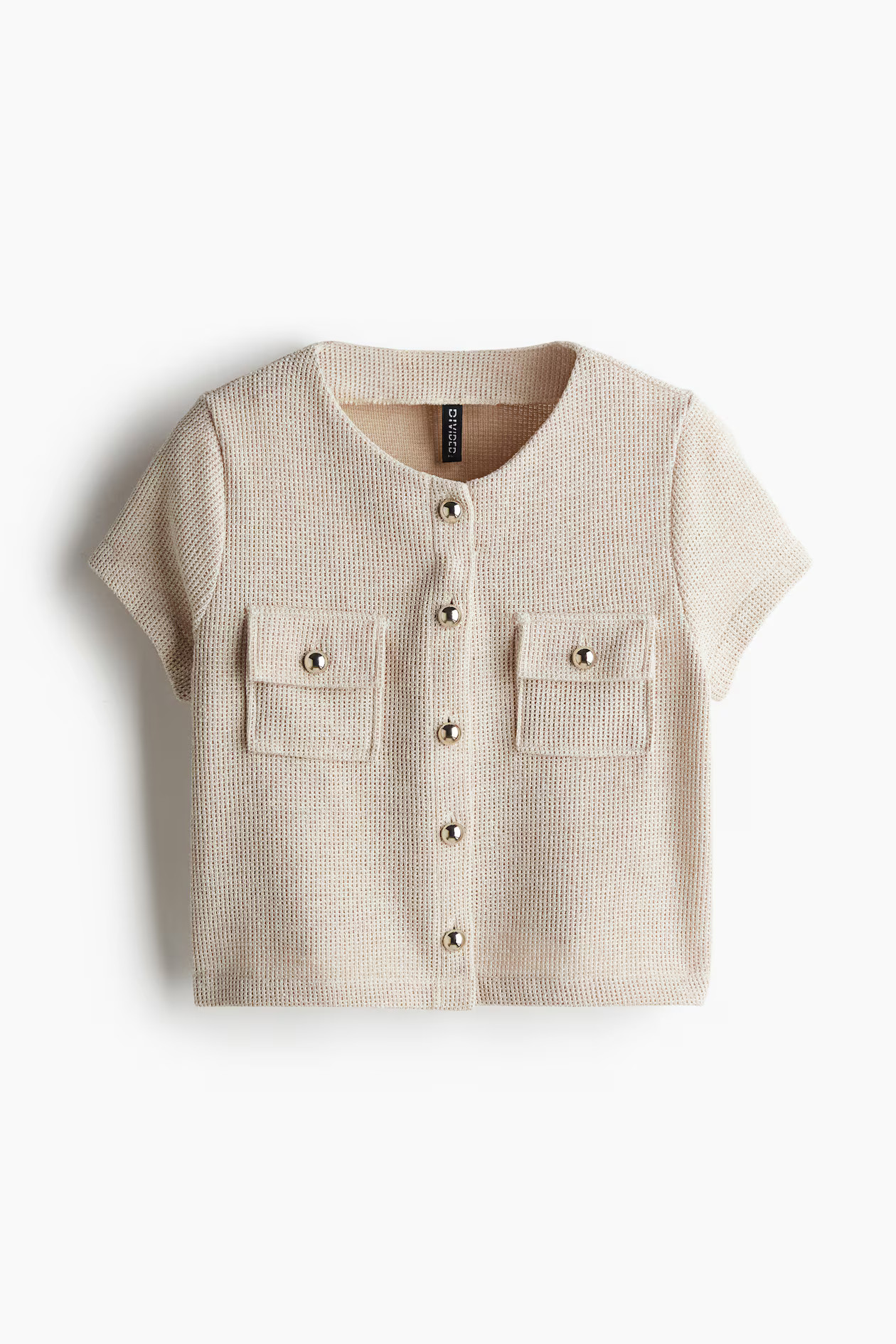 Waffled Jersey Top | H&M (US + CA)