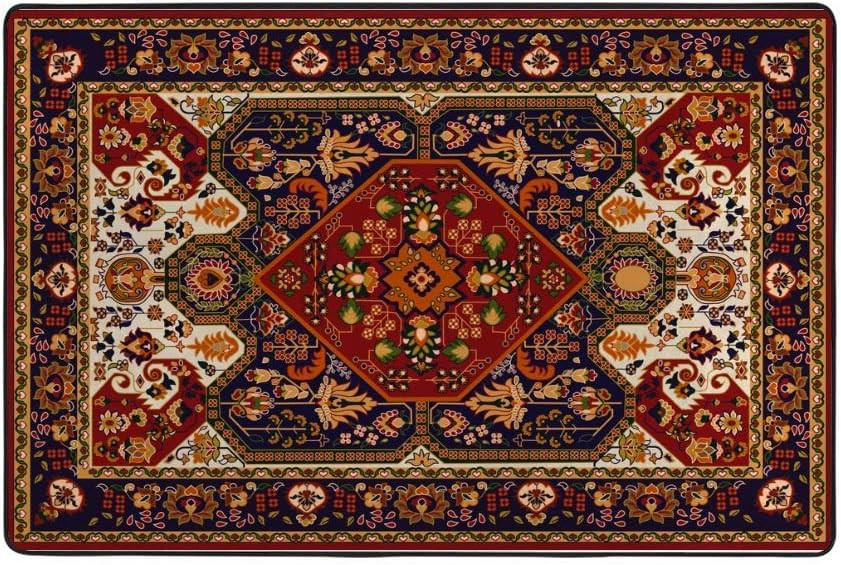 Coral Fleece Area Rugs Soft Non Slip Floor Carpet Comfy Accent Rugs Machine Washable Indoor Home ... | Amazon (US)