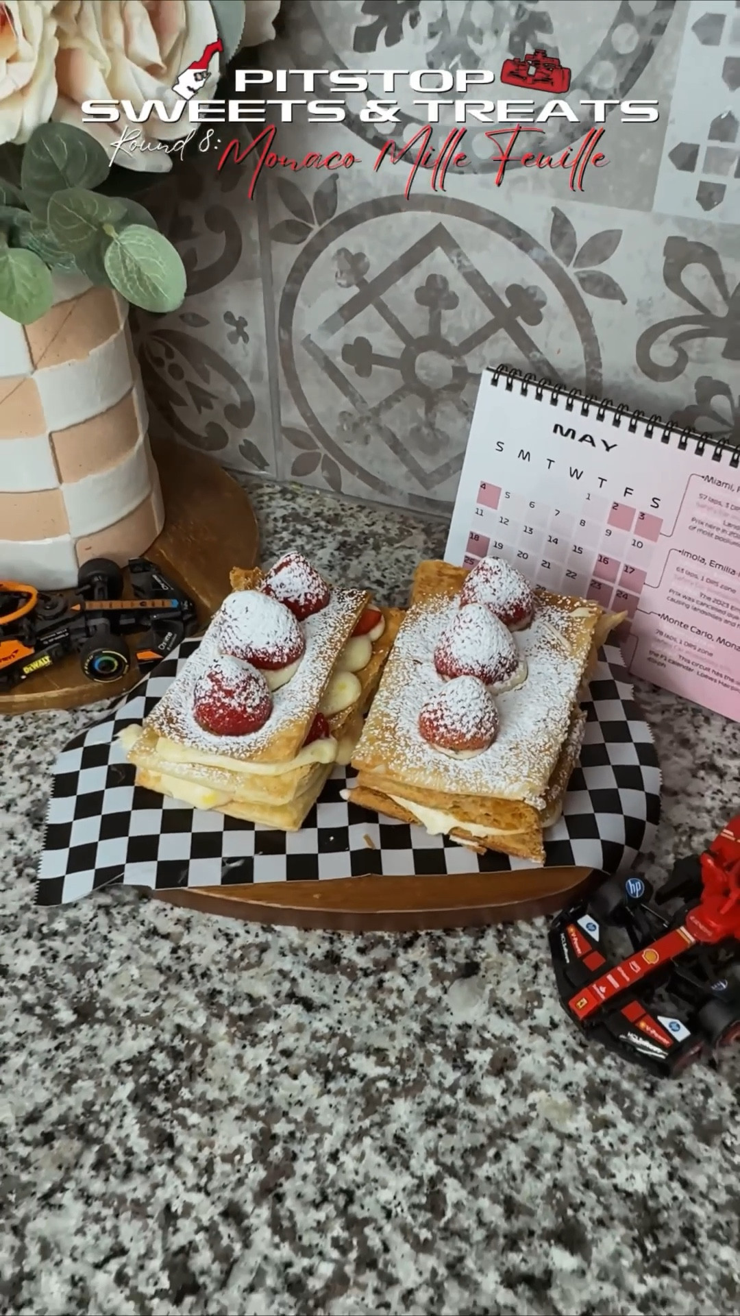 Pit Stop Sweets & Treats: Monaco Mille Feuille🇲🇨🍓

#LTKGiftGuide #LTKStyleTip #LTKFindsUnder50