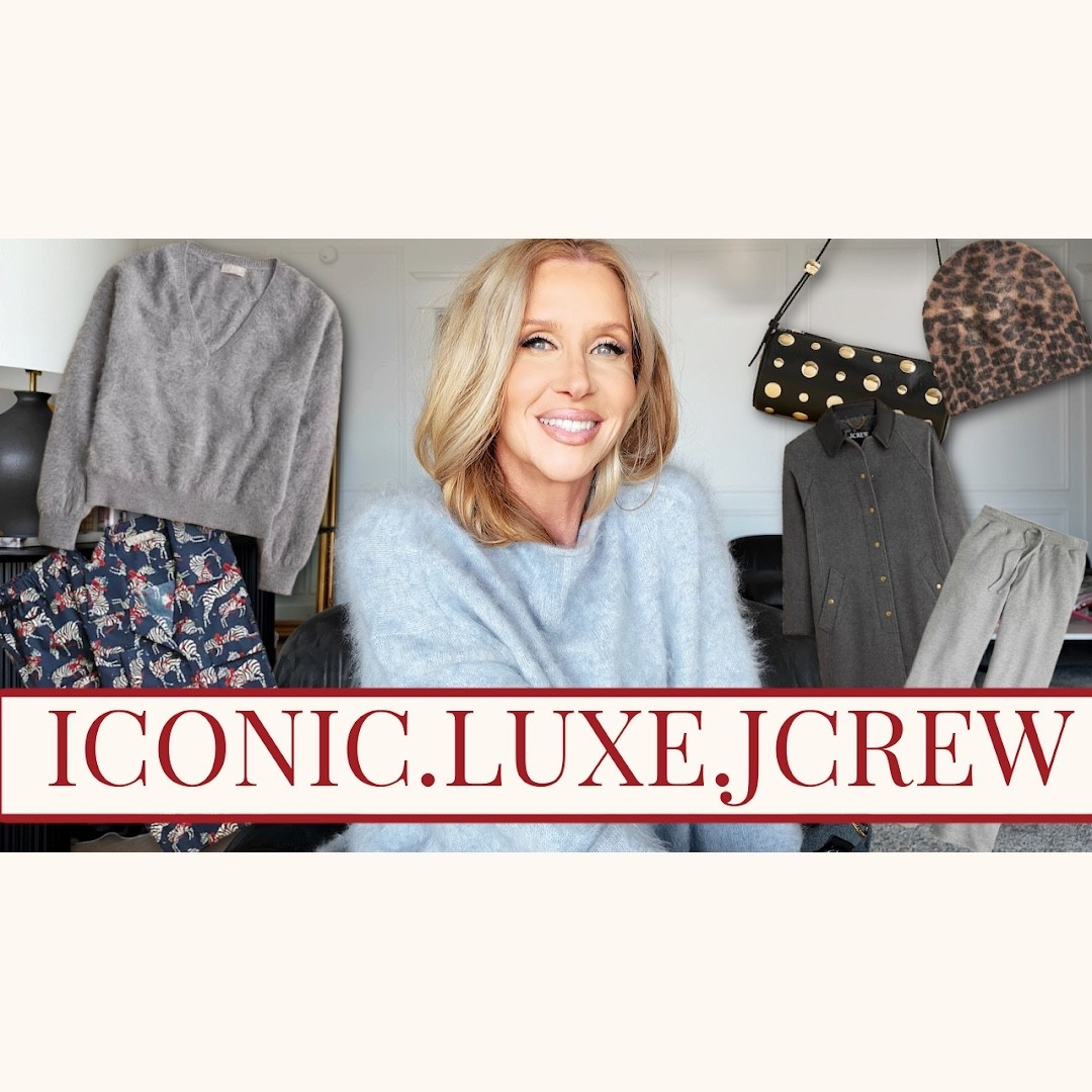 #ad @JCrew #injcrew 🎄LUXE.ICONIC.HolidayVibes with J.Crew on my YouTube channel now ✨#LTKCyberWeek 

#LTKHoliday #LTKGiftGuide