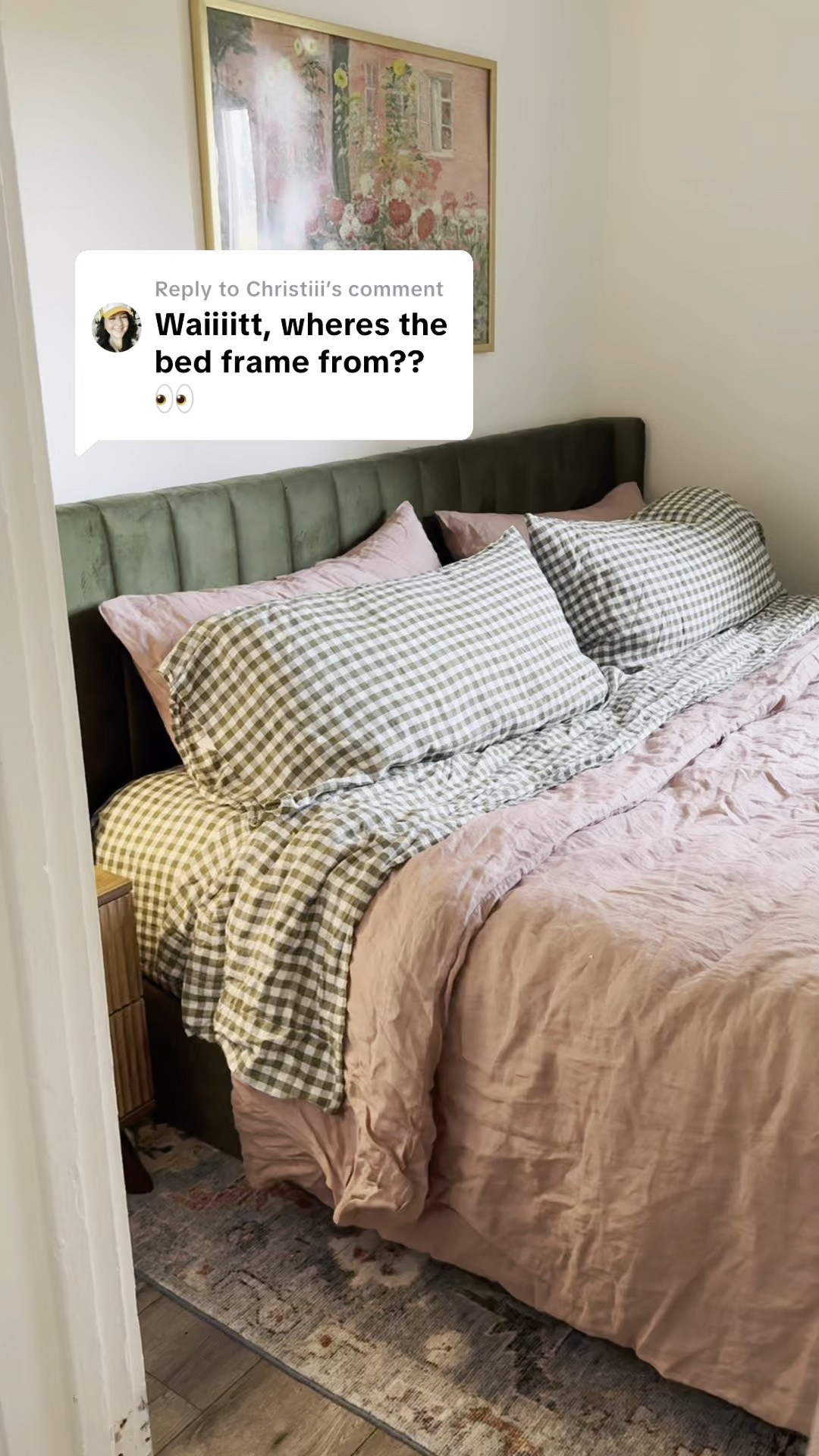 This bed has truly been a lifesaver in my small apartment. Since the bed is up against the wall, it’s so nice to have a storage bed that lifts up rather than having drawers on the side.

#LTKHome