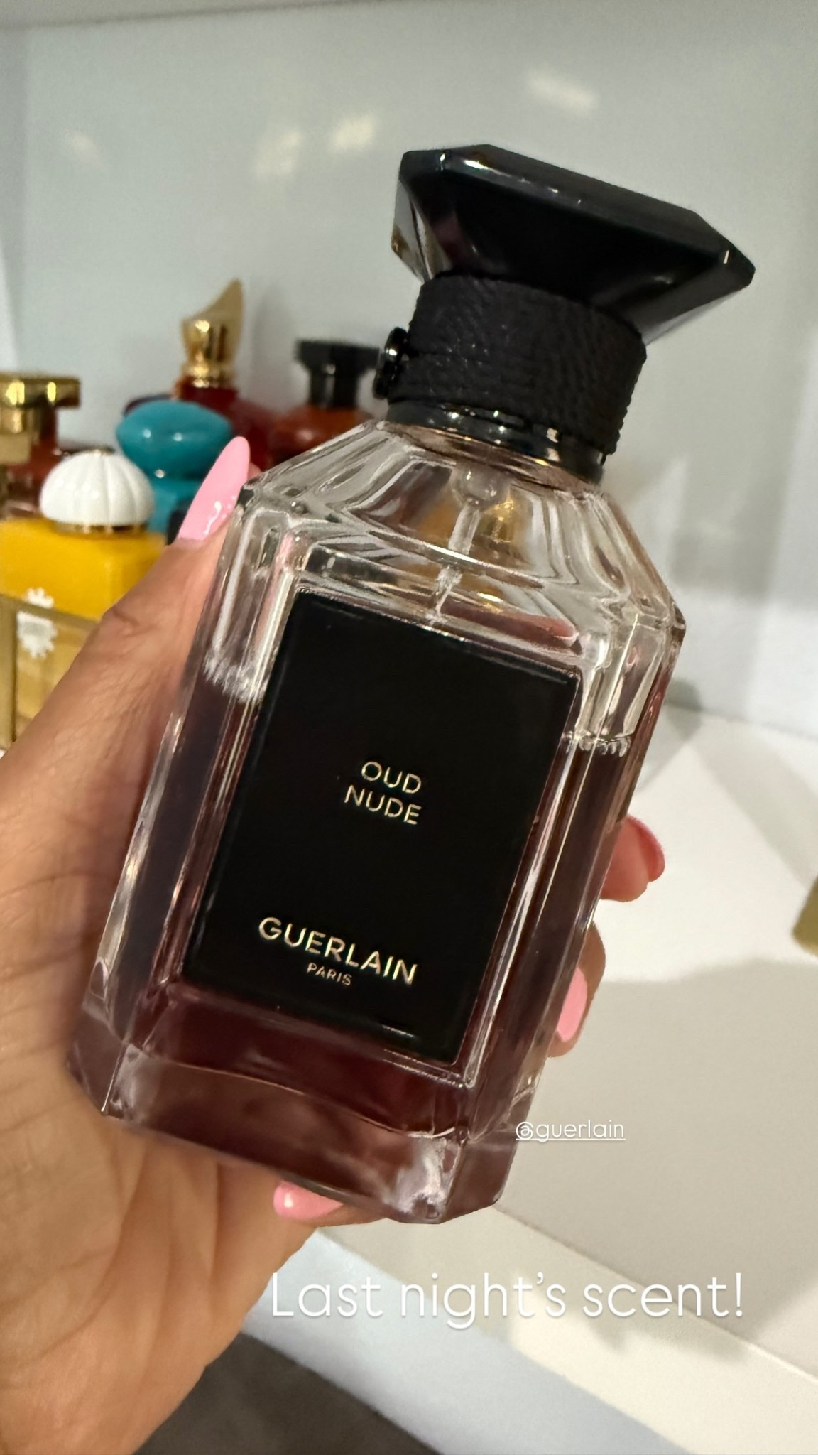 Last night’s scent! @guerlain