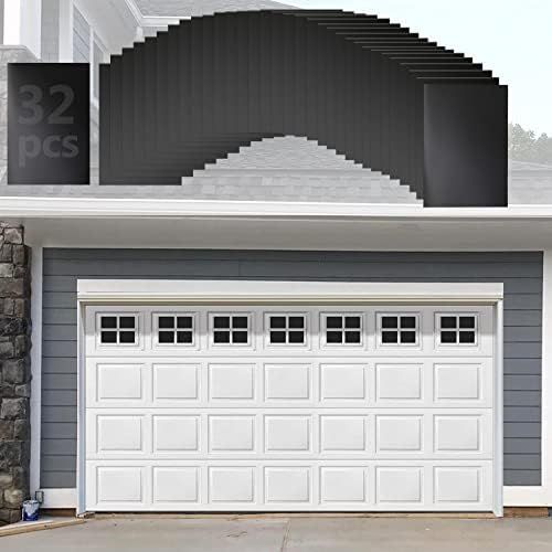Eapele Magnetic Garage Door Windows Hardware Faux Windows Decoration Kit for Two Car Metallic Garage | Amazon (US)