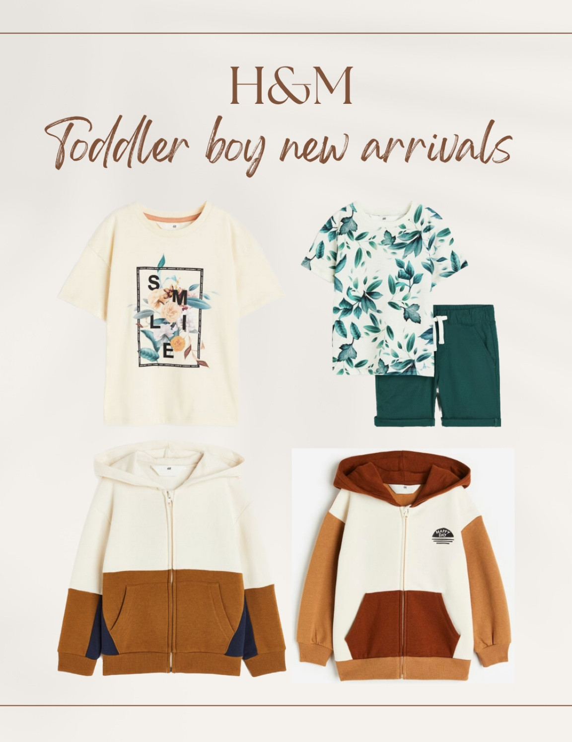 H&M toddler boy new arrivals 
20% off 

#LTKsalealert #LTKstyletip #LTKkids
