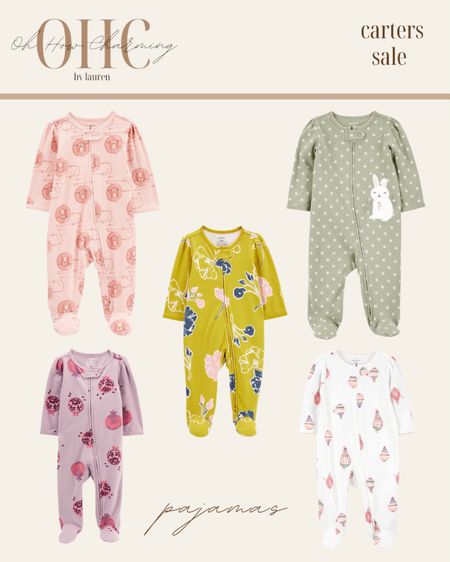 Carters is having a 60% off summer sale! Here are the pajamas I picked up..love the designs! 

Carters, carters sale, pajamas, baby pajamas

#LTKFind #LTKbaby #LTKkids