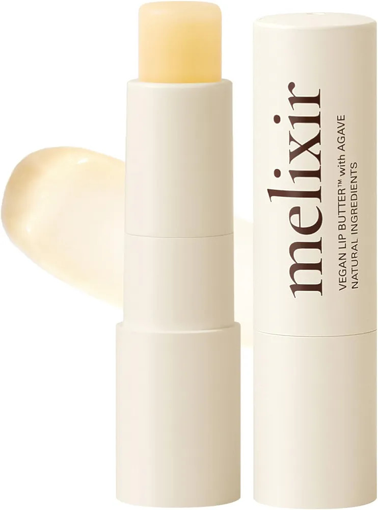 Melixir Vegan Lip Butter #01 Agave(Clear) (+11 more colors) 0.13oz, Bee Free, Petrolatum Free, De... | Amazon (US)