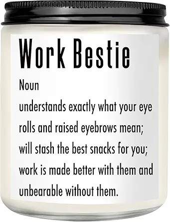 Gifts for Co-Workers,Work Bestie Gifts,Farewell Gifts for Coworkers,Funny Birthday Gifts for Wome... | Amazon (US)