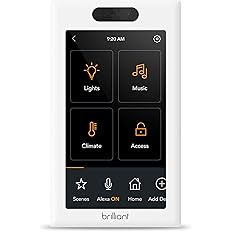 Brilliant Smart Home Control (1-Switch Panel) — Alexa Built-In & Compatible with Ring, Sonos, H... | Amazon (US)