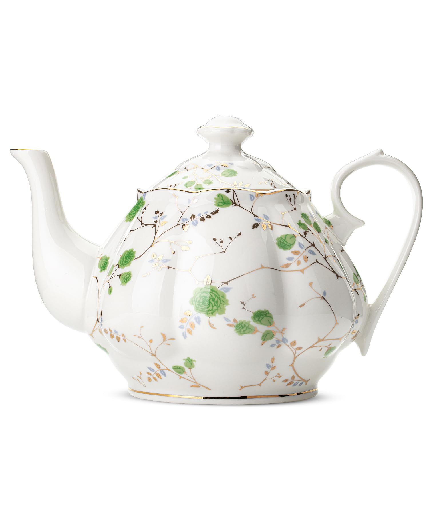 BTaT- Tea Pot, Teapot, Porcelain Teapot, 38 oz, Floral Teapot, Bone China Teapot for Tea Set, Cer... | Amazon (US)