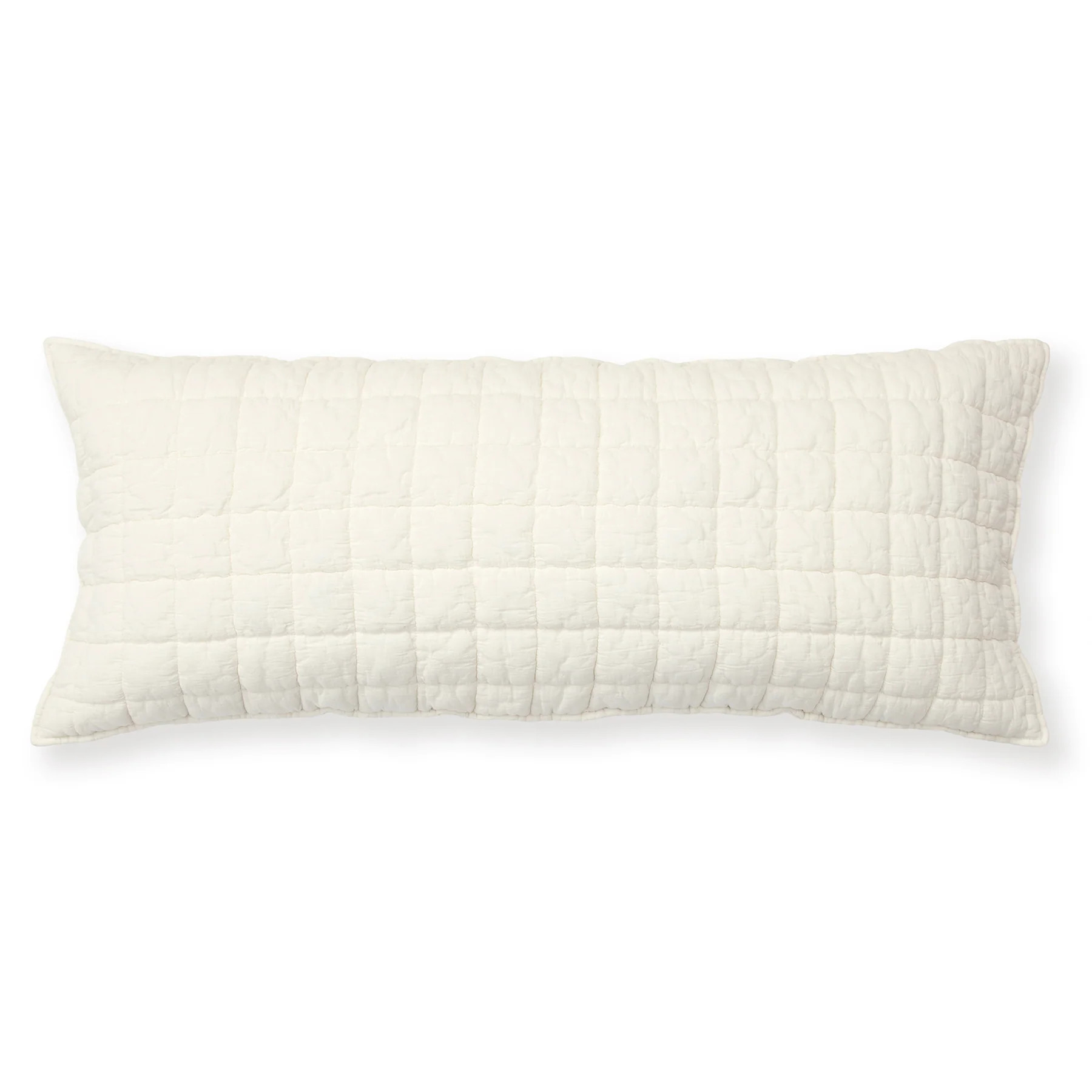 Whisper Cream Lumbar Pillow Cover | Levtex Home