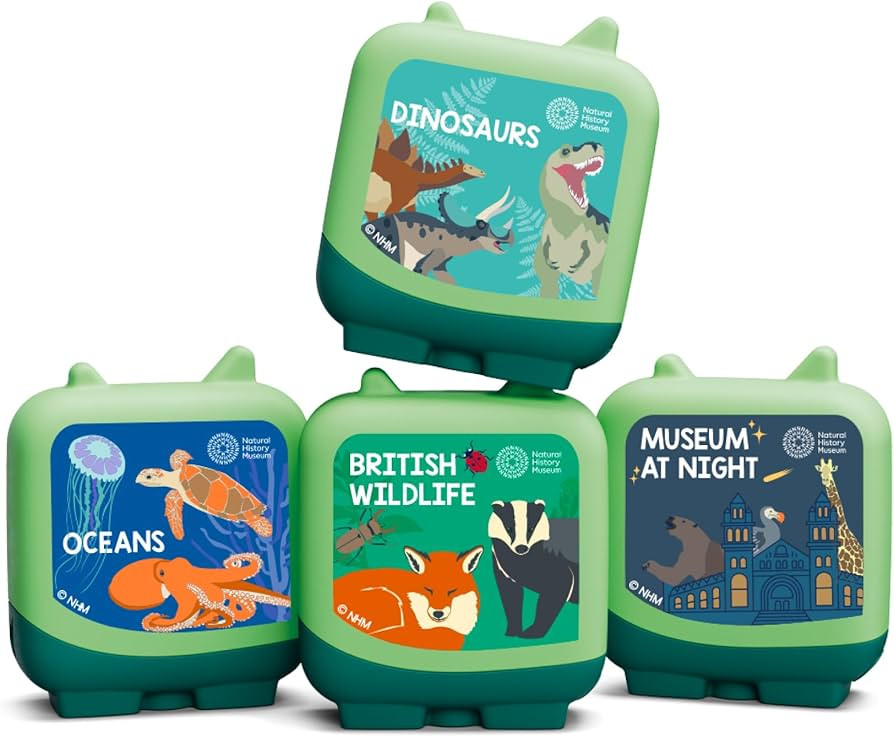 tonies Natural History Museum Discovery Crew Audio Clever Pocket Tonie Set, for use with Toniebox | Amazon (UK)