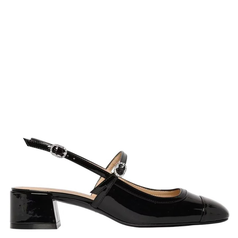 Stuart Weitzman Maeve Leather Mary Janes | Shop Simon