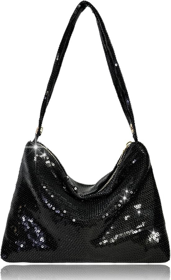 Evening Bag, Rhinestone Clutch Sequins Purse Designed for Parties, Wedding Celebrations, Prom Nig... | Amazon (US)