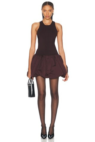 A.L.C. Eloise Dress in Chocolate | FWRD 