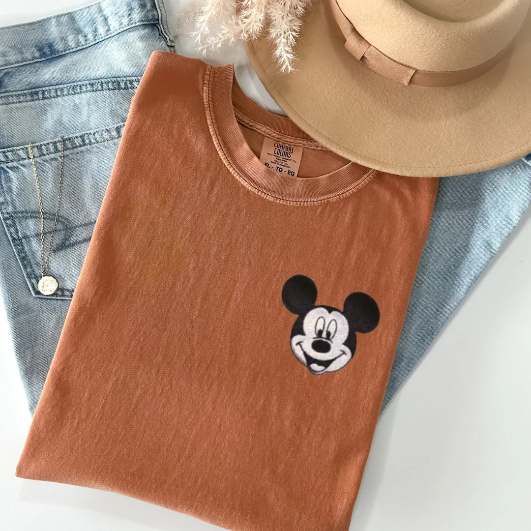 Vintage Disney Comfort Colors Shirt, Mickey Mouse Comfort Colors Shirt - Etsy | Etsy (US)