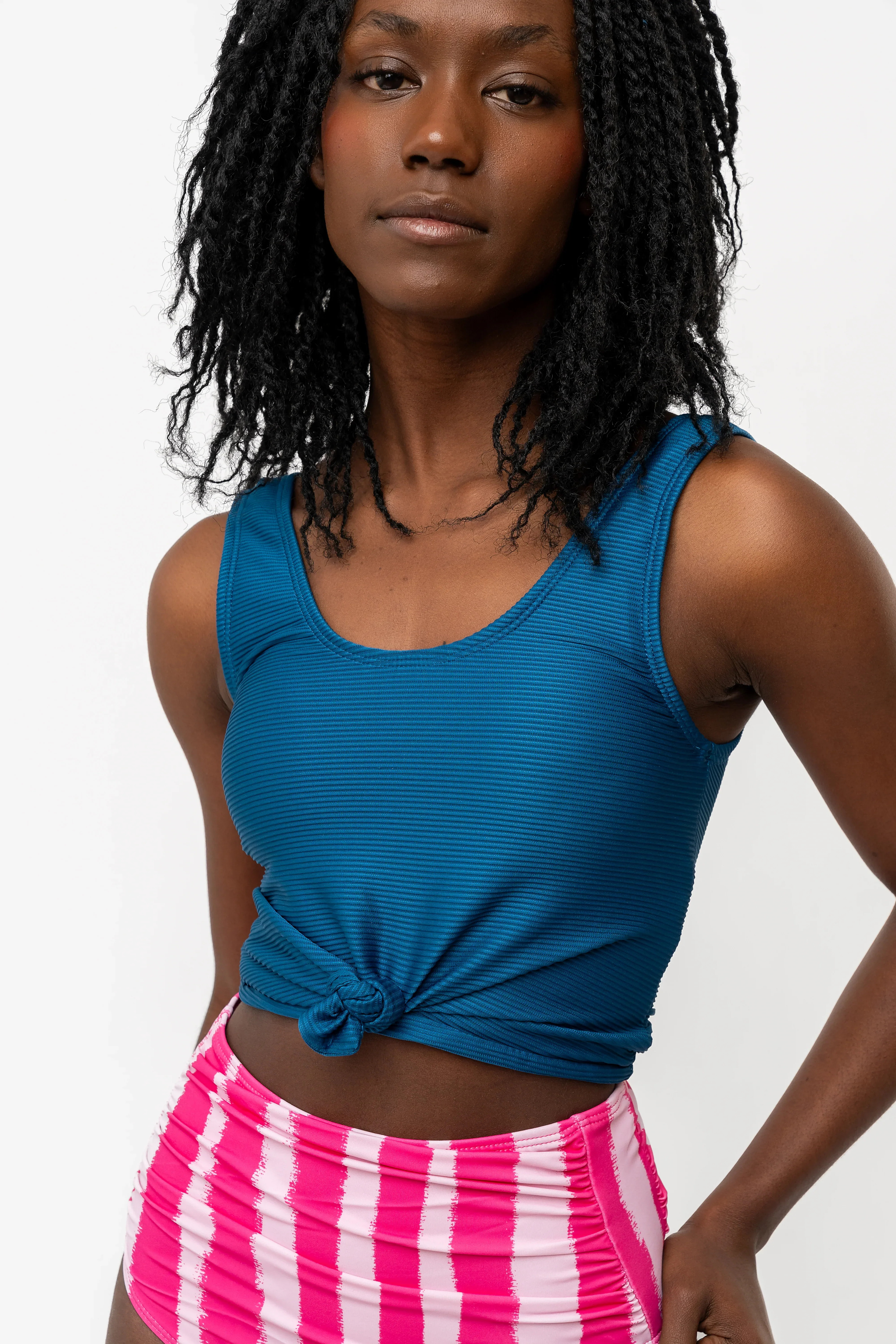 Traveler Top | Midnight Tide | Coral Reef Swim US