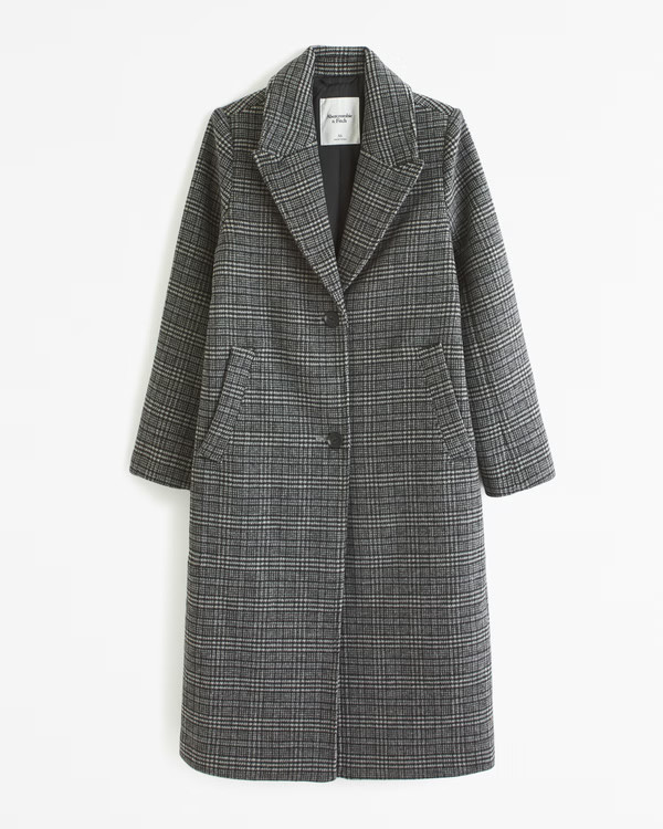 Tailored Topcoat | Abercrombie & Fitch (US)