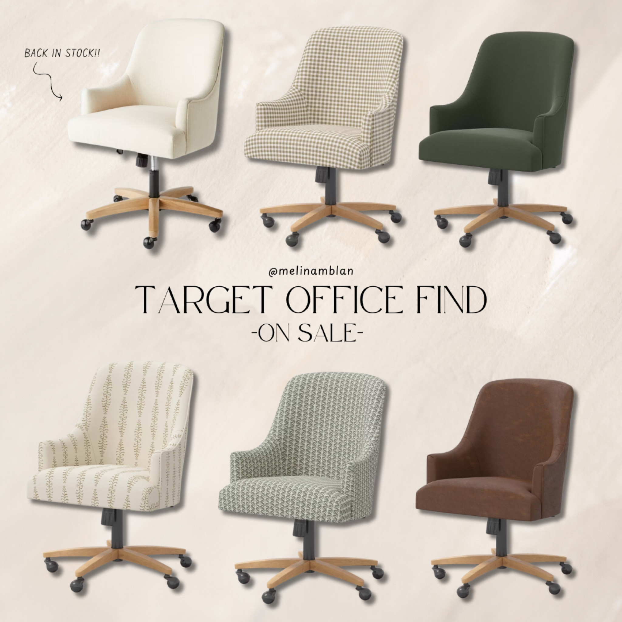 OFFICE CHAIR ON SALE ✨

#LTKSaleAlert #LTKU #LTKHome