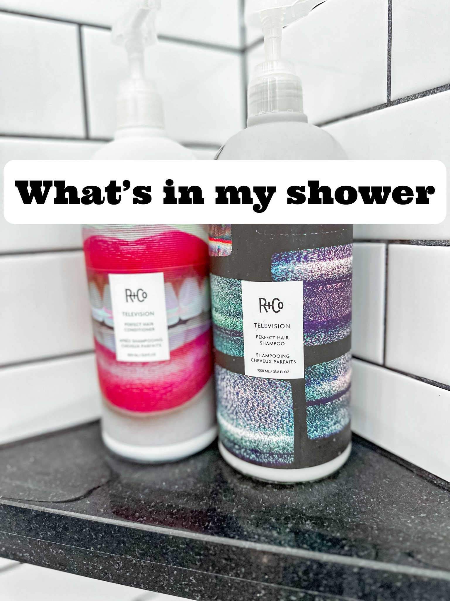 The question I get asked the most as a hairstylist is “what’s in your shower?”
Well I’ll tell you 💁🏼‍♀️
I alternate my shampoo and conditioner so I have 2 brands. I also keep on hand a purple shampoo, hair masque and my new favorite shine product that’s like doing a clear gloss treatment at home 

#LTKFindsUnder100 #LTKBeauty #LTKStyleTip