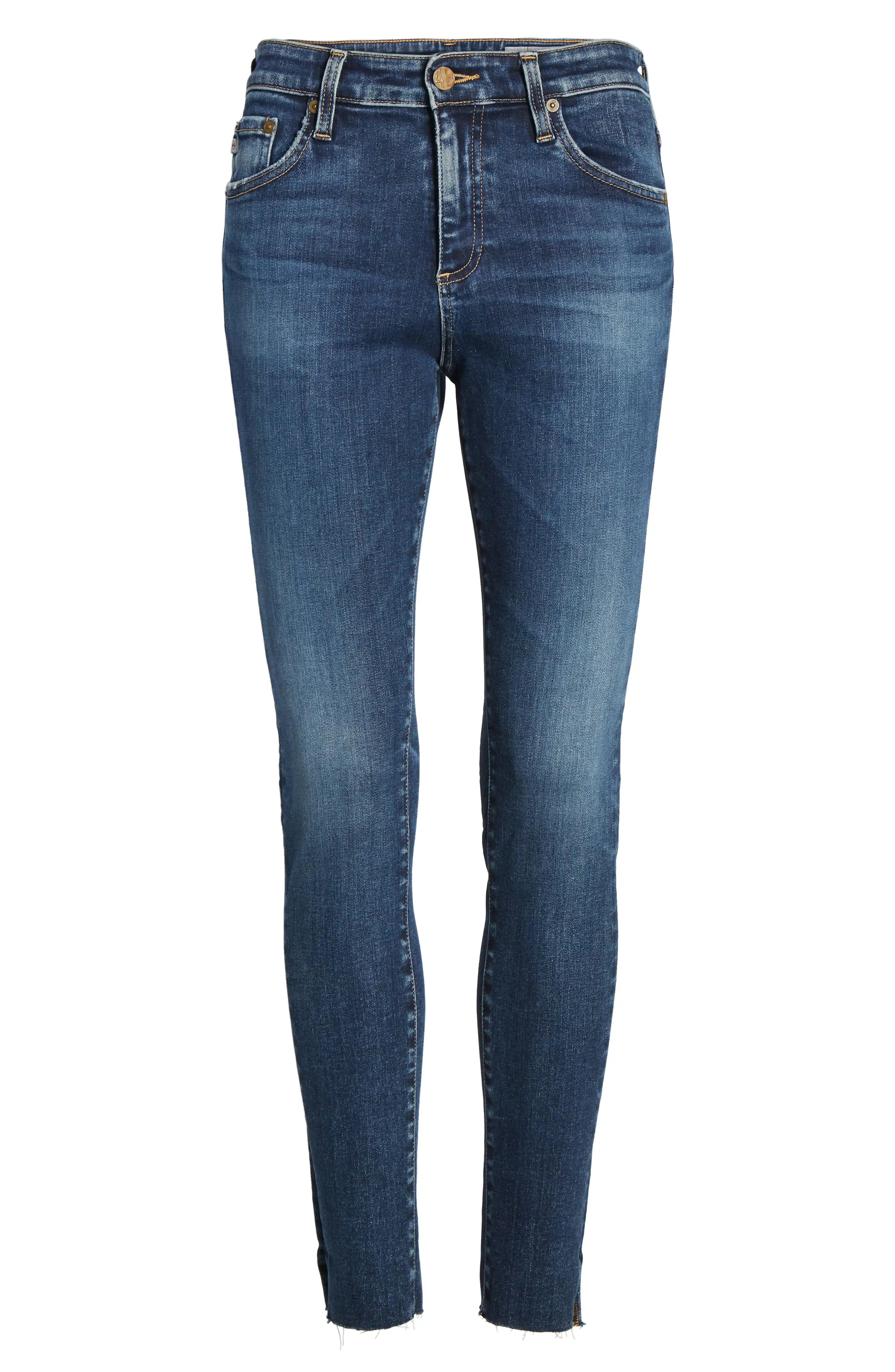 AG The Farrah High Waist Ankle Skinny Jeans, Alternate, color, 11 YEARS BLUE BOUNDRating 5out of5... | Nordstrom