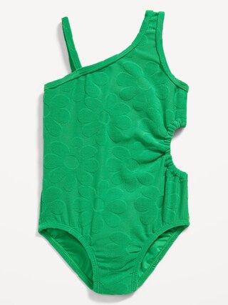 Side Cutout One-Piece Swimsuit for Toddler Girls | Old Navy (CA)