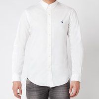Polo Ralph Lauren Men's Slim Fit Chino Shirt - White - M | Coggles (Global)