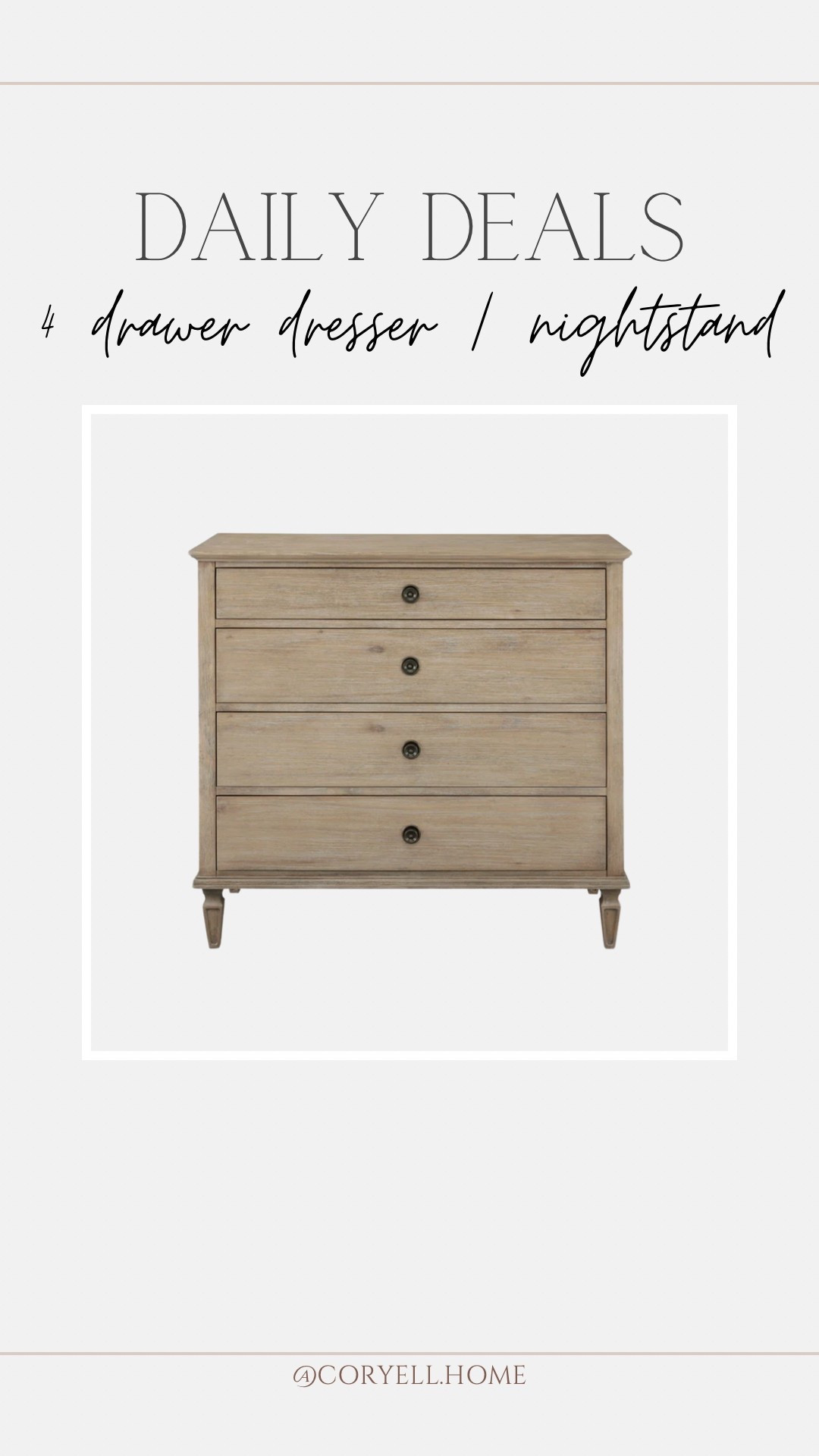 Did you know my dresser also has a coordinating smaller dresser? It also works as an oversized nightstand!

#LTKSaleAlert #LTKSeasonal #LTKHome