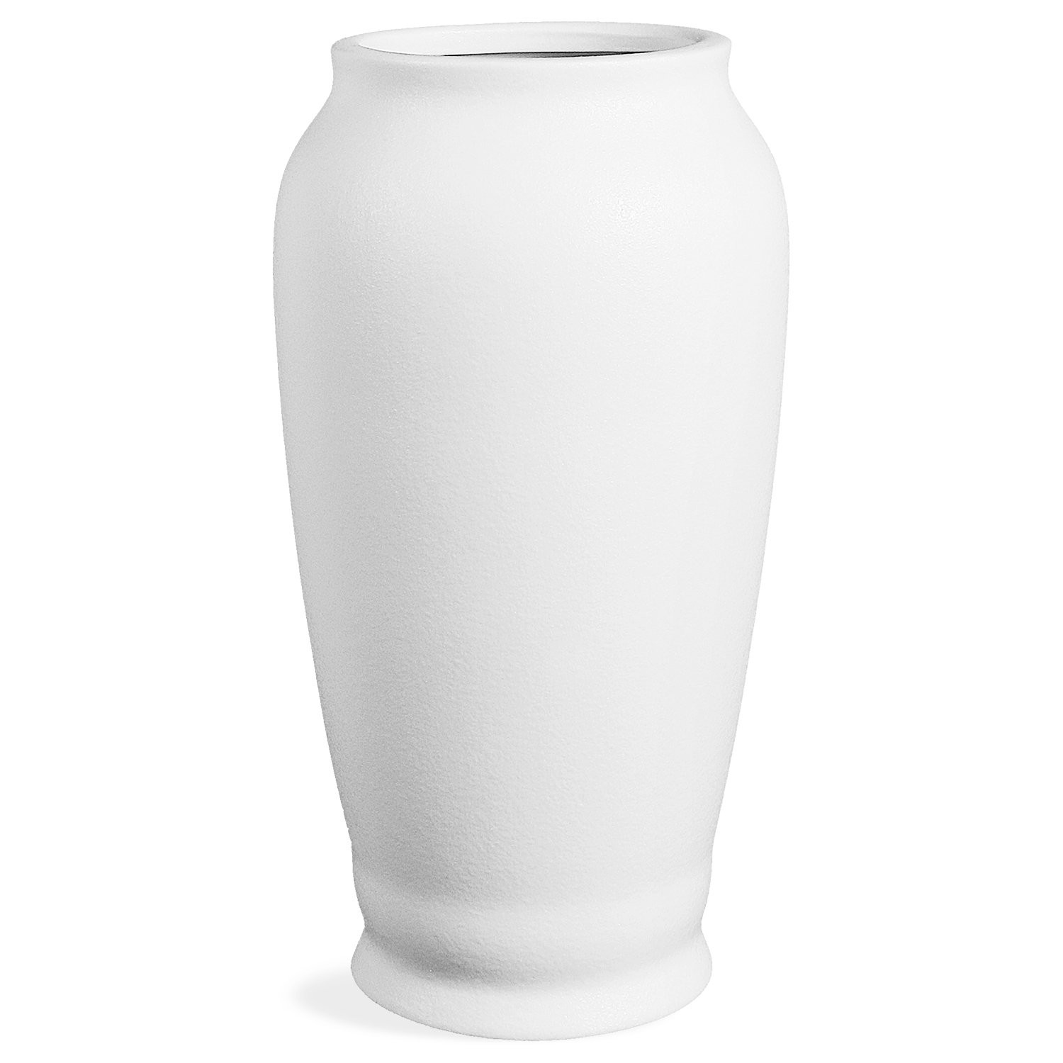 CERANEE Modern Ceramic Vase for Large Bunch of Flowers & Tall Pampas Grass, 9.5 Inch, Matte Black... | Walmart (US)