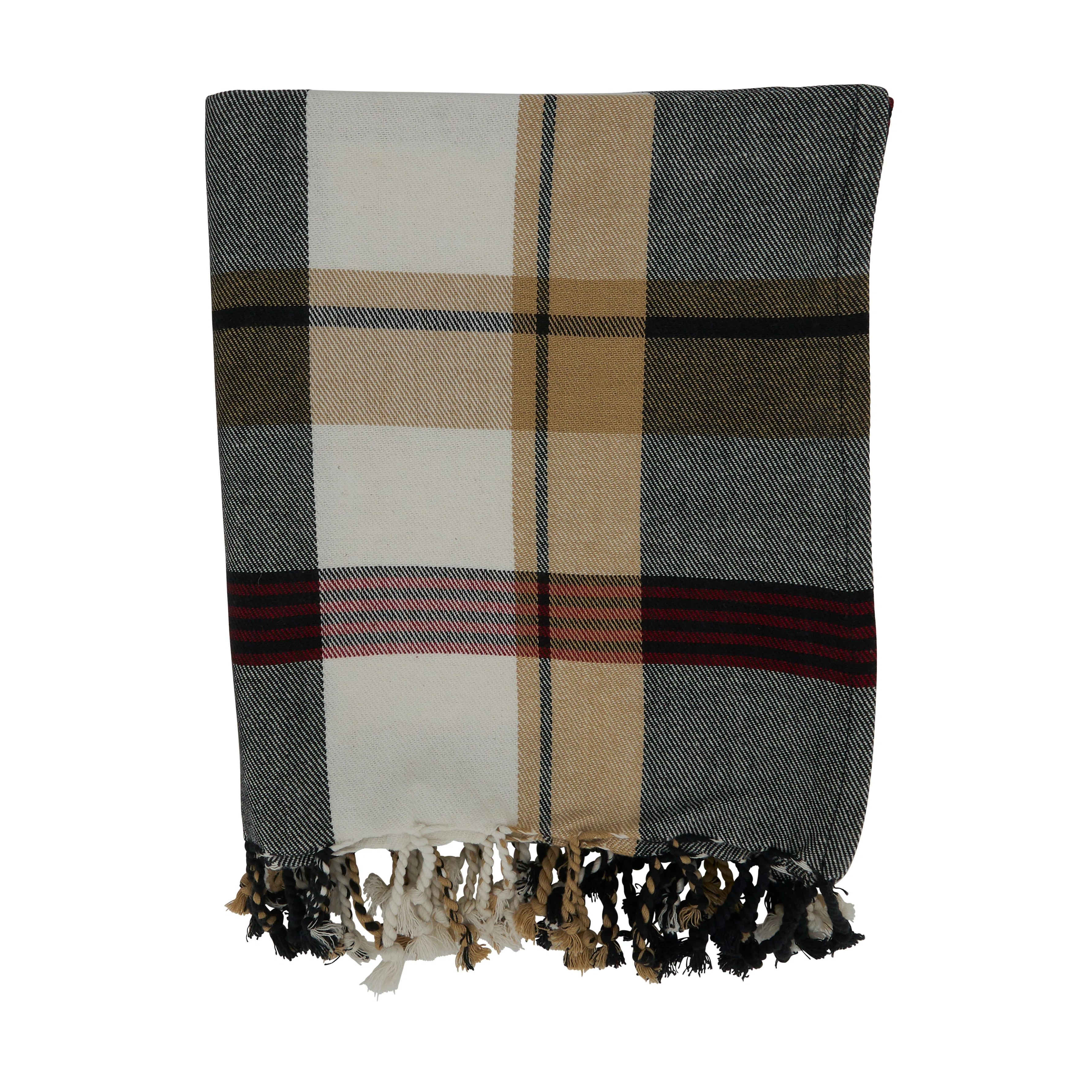 Saro Sevan 100% Cotton Throw | Wayfair | Wayfair North America