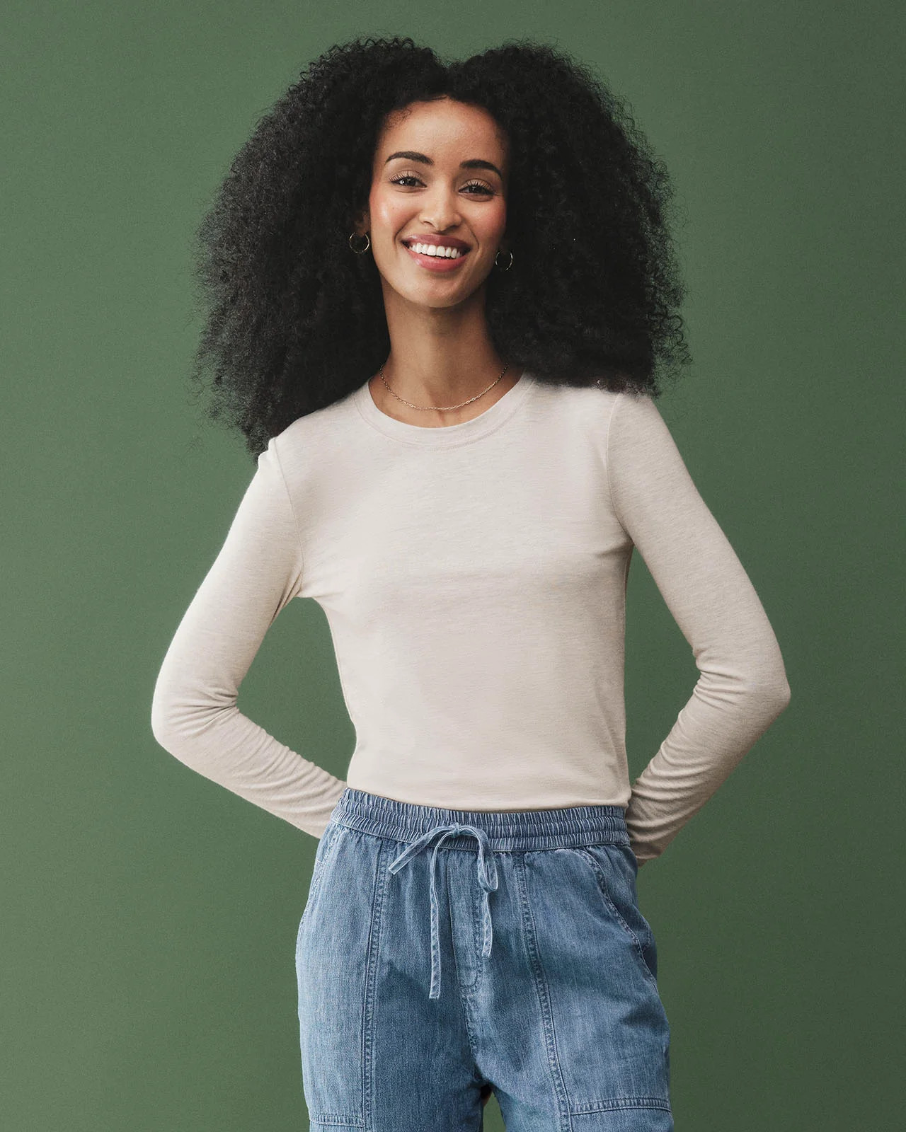 Bamboo Long Sleeve Tee | Splendid