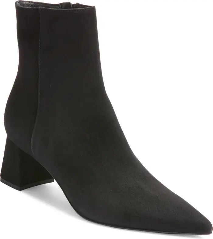 Mimma Pointed Toe Block Heel Bootie (Women) | Nordstrom