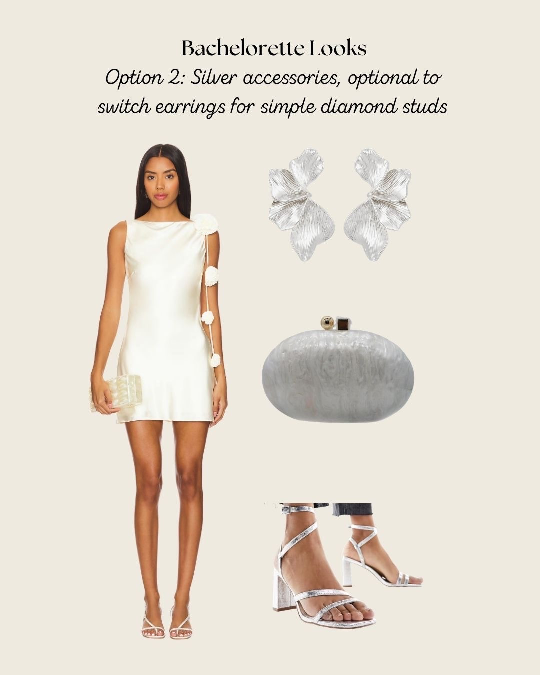 My girlfriend asked me for bachelorette dress and accessory options so thought I’d share them here too in case it provides inspiration for anyone planning outfits for their bachelorette!🤍

@Revolve @ASOS 

White dress, bachelorette dress, white party, silk dress, pearl accessories 

#LTKWedding

#LTKWedding
