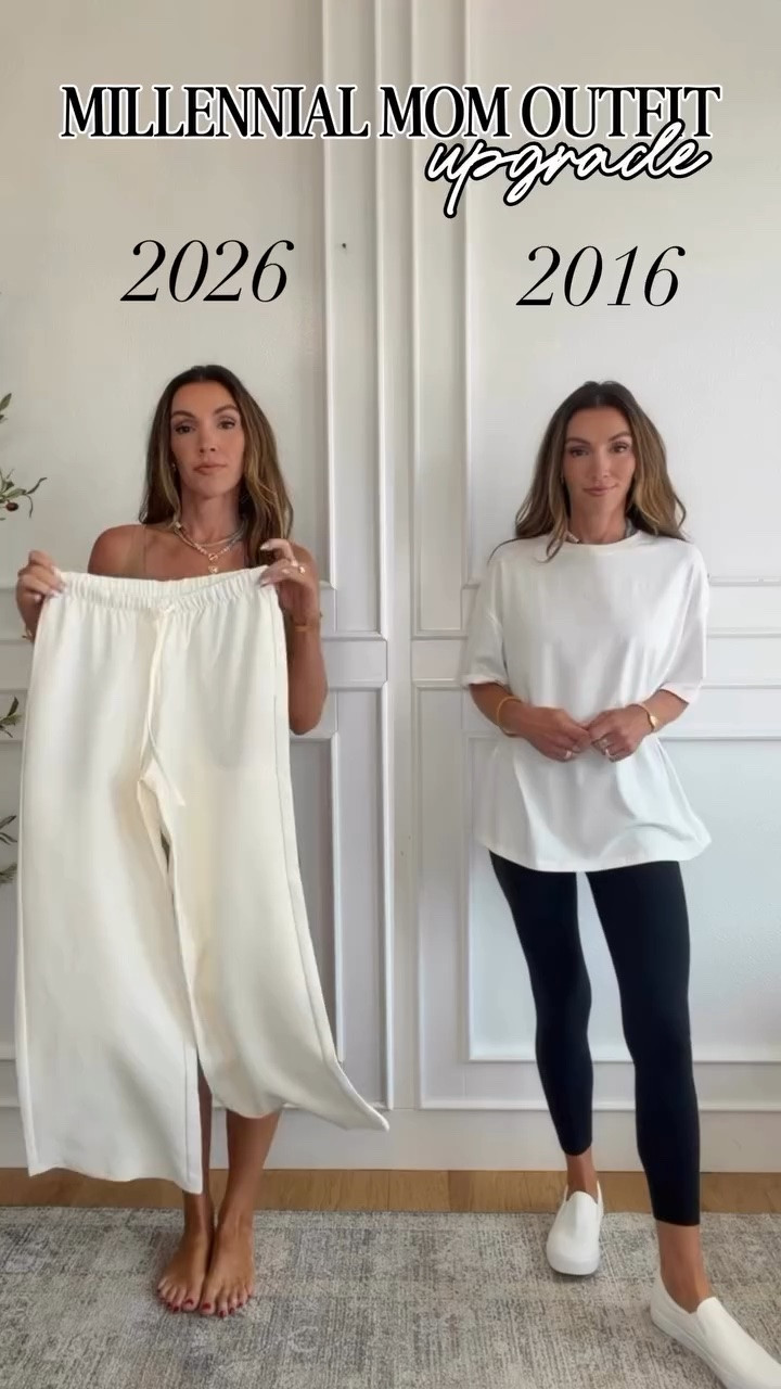 The millennial mom uniform got a much-needed upgrade. ✨

We’re trading skin-tight leggings and oversized tees for pieces that still feel comfortable but look effortlessly put together. Think flattering wide-leg pants, easy basics, elevated layers, and outfits that work for school drop-off, errands, lunch dates, and everything in between.

Because getting dressed should feel easy and make you feel confident. 🙌 These pieces fit beautifully, flatter real bodies, and prove comfort doesn’t have to mean sacrificing style.

Which look are you adding to your wardrobe first? 👇

#MillennialMomStyle #MomWardrobe #AmazonFashionFinds CasualChicStyle EverydayMomStyle

Search words: millennial mom fashion, wide leg pants outfit, casual mom style, elevated basics, comfortable summer outfits

#LTKmomlife #LTKootd #LTKgrwm